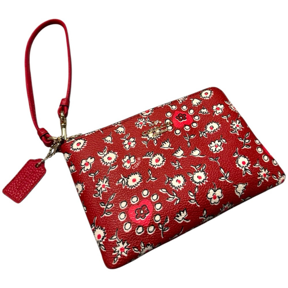 Coach Wild Hearts Wristlet